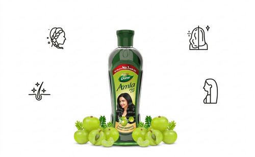 Dabur amla haaröl 450 ml - haaröl, –