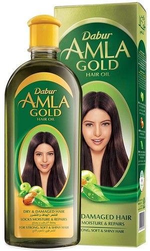 Dabur amla gold - gold, oil
