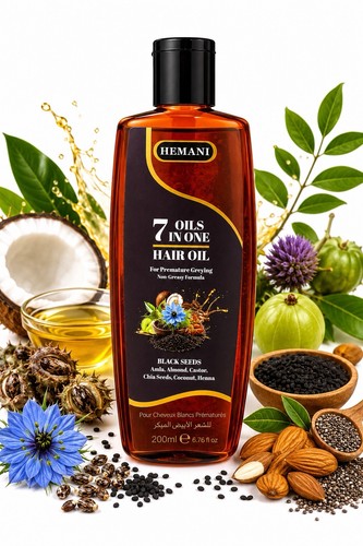 Hemani haaröl 200ml - haaröl,